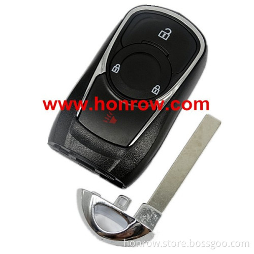 New arrival Buick 3+1 button keyless remote key blank